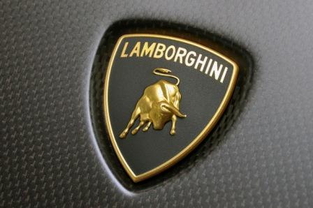 Lamborghini Logo on Car